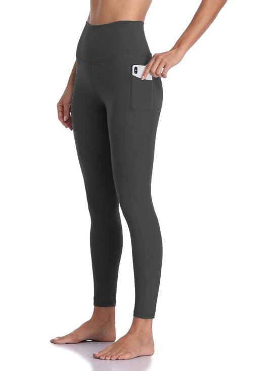 Jewelry - Women's High Waisted Yoga Pants 7/8 Length Leggings with Pockets